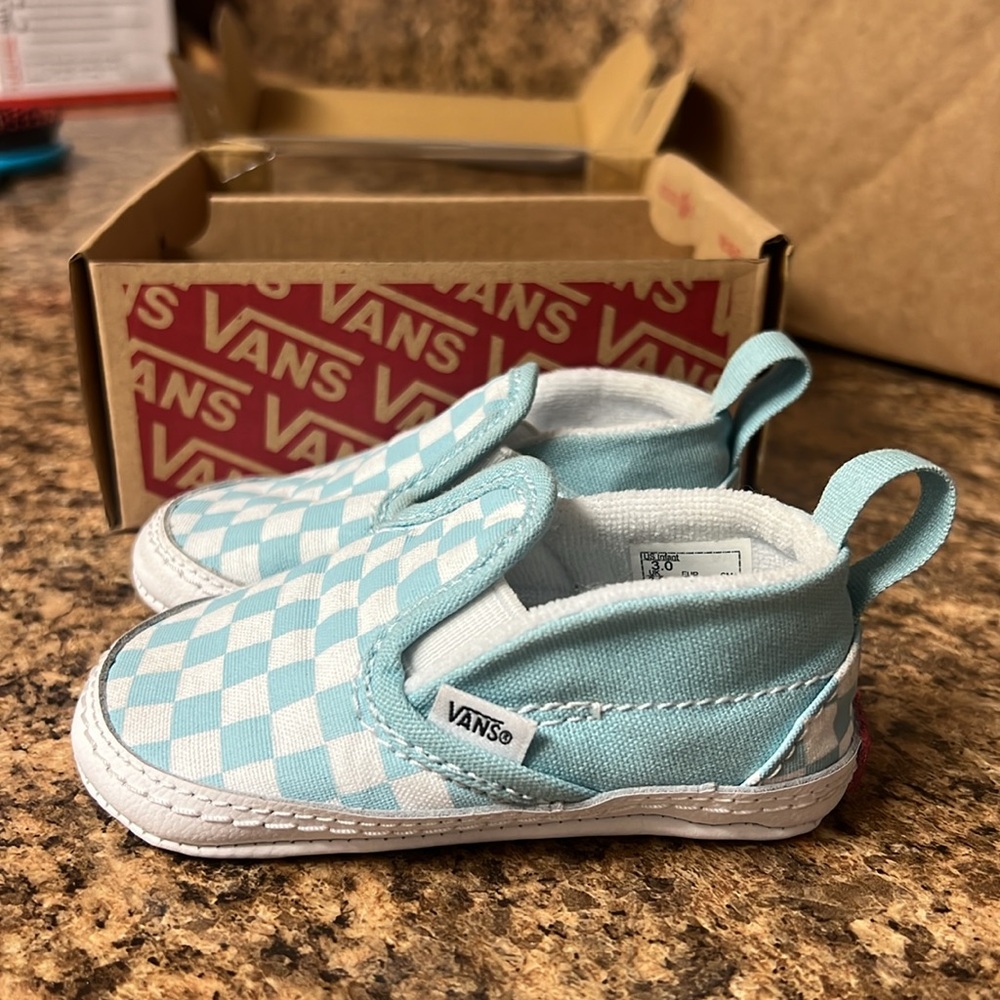 Baby blue vans